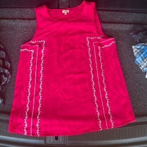 Pink Tank Tunic